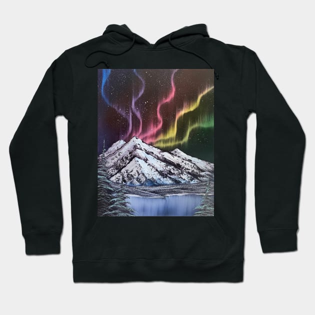 Northern Lights Pride Hoodie by J&S mason